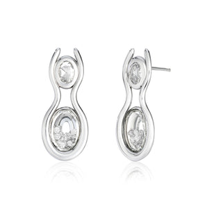 Rastro Earrings Petite Earrings - Moritz Glik diamonds