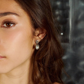 Rastro Earrings Petite Earrings - Moritz Glik diamonds