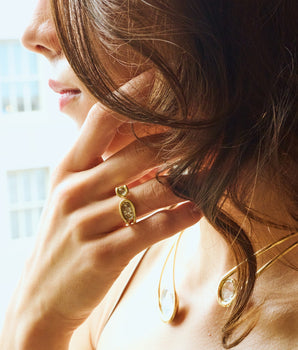 Rastro Open Ring Ring - Moritz Glik diamonds