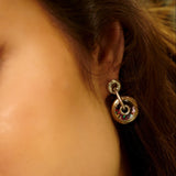Roda 12 Earrings Confetti Earrings - Moritz Glik Roda sapphires Ready to Ship