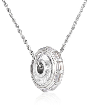 Roda 15 All Baguettes Necklace - Moritz Glik diamonds