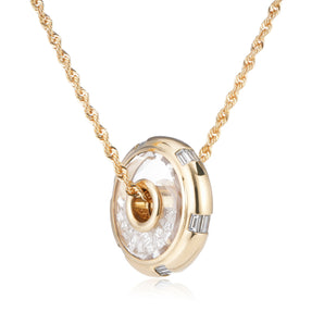 Roda 15 Eighteen Baguettes Necklace - Moritz Glik diamonds