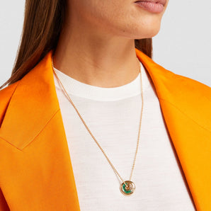 Roda 15 Necklace Emerald Necklaces - Moritz Glik Ready to Ship emeralds