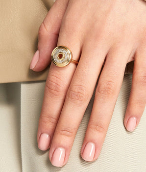Roda Shaker Ring 12mm Rings - Moritz Glik Ready to Ship diamonds