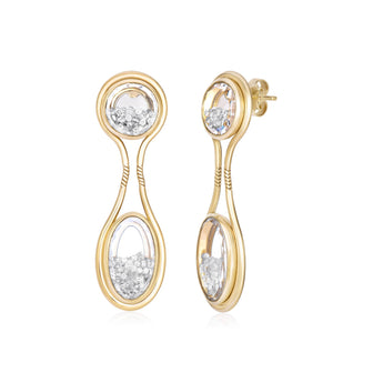 Sereno Drop Earrings Earrings - Moritz Glik diamonds Ready to Ship Cascavel