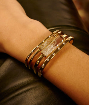 Stacking Bangle Bracelet Bracelets - Moritz Glik Ready to Ship diamonds