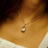Ten Fourteen Necklace Necklaces - Moritz Glik Ready to Ship diamonds