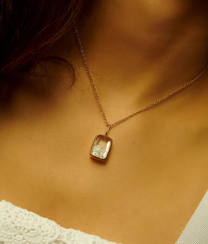 Ten Fourteen Necklace Necklaces - Moritz Glik Ready to Ship diamonds