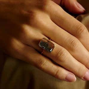 Ten Fourteen Ring Black Rings - Moritz Glik Ready to Ship black diamond