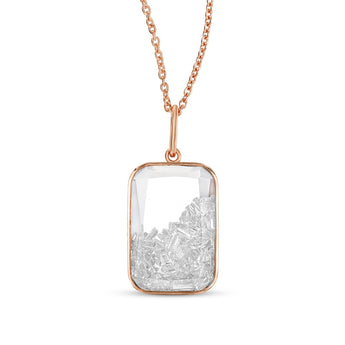 Ten Fourteen Shaker Pendant Necklaces - Moritz Glik Ready to Ship diamonds