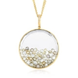 The Big Boy Necklace Yellow Necklaces - Moritz Glik Yellow Rose Cut diamonds