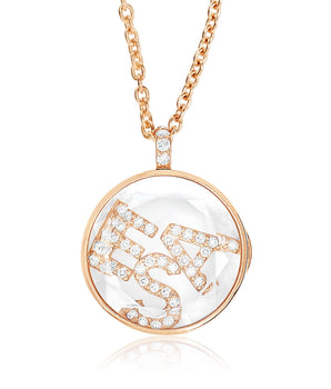 3 Initials Locket 15 Necklaces - Moritz Glik diamonds Lockets Customize Yours