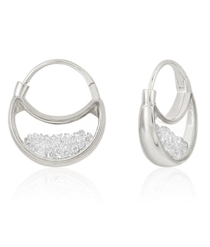 Purse Earrings Petite Diamond