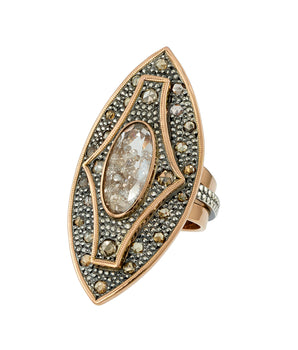Shield Shaker Ring