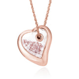Alma Necklace Necklace - Moritz Glik Heart diamonds