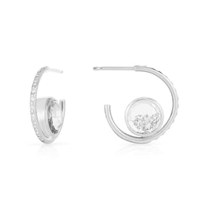 Arlequim Hoop Earrings Earrings - Moritz Glik Ready to Ship diamonds