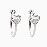 Aro 25 Diamond Hoops Earrings - Moritz Glik diamonds
