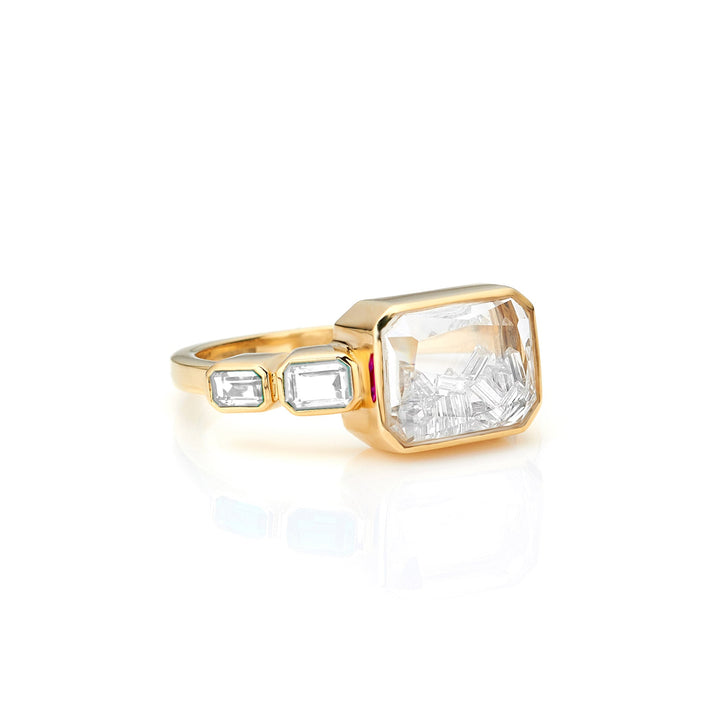 Bala Diamond Ring Rings - Moritz Glik Apura diamonds Alternative Bridal