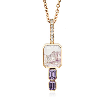Bala Shaker Necklace Necklaces - Moritz Glik sapphires Apura