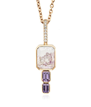 Bala Shaker Necklace Necklaces - Moritz Glik sapphires Apura