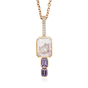 Bala Shaker Necklace Necklaces - Moritz Glik sapphires Apura