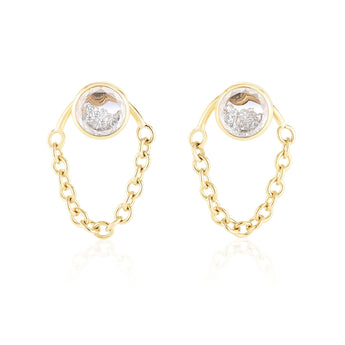 Bamba Shaker Earrings Earrings - Moritz Glik diamonds fall edit Circo
