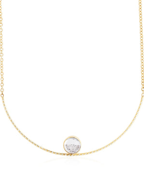 Bambole 15 Pave Necklace Necklaces - Moritz Glik diamonds Circo