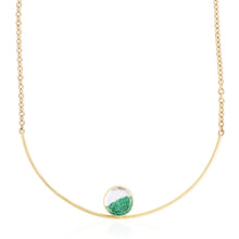 Load image into Gallery viewer, Bambole 18 Emerald Necklace Necklaces - Moritz Glik emeralds Circo
