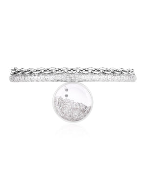Bambole Chain & Pave Cuff Bracelet Bracelets - Moritz Glik diamonds Circo
