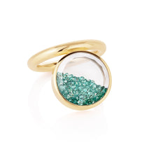 Load image into Gallery viewer, Bambole Emerald Ring Rings - Moritz Glik emeralds fall edit Circo
