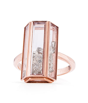 Bau II Shaker Ring Ring - Moritz Glik diamonds