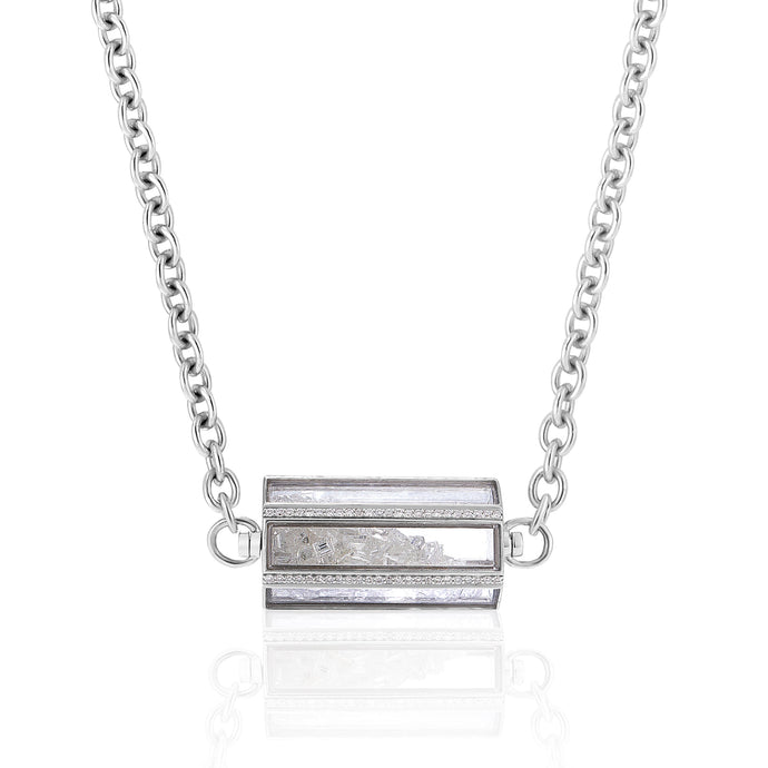 Bau Pave Necklace Necklace - Moritz Glik diamonds