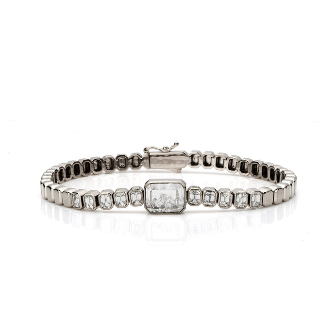 Bloco Diamond Bracelet Bracelets - Moritz Glik diamonds Apura