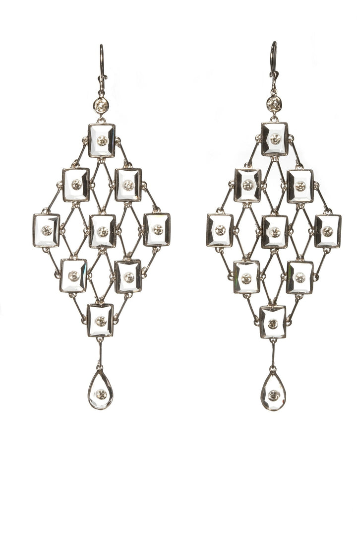 Chandelier Diamond Earrings Earrings - Moritz Glik diamonds Ready to Ship Archived