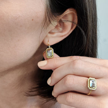 Chocolate Shaker Ring Rings - Moritz Glik Ready to Ship Sale diamonds