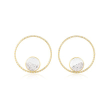 Load image into Gallery viewer, Circo 38 Pave Earrings Earrings - Moritz Glik diamonds Hoops Circo
