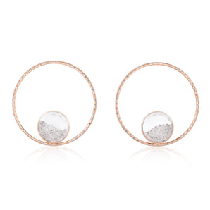 Circo 45 Pave Earrings Earrings - Moritz Glik diamonds fall edit Circo
