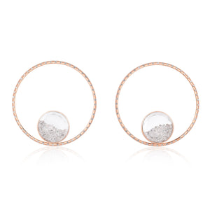 Circo 45 Pave Earrings Earrings - Moritz Glik diamonds fall edit Circo