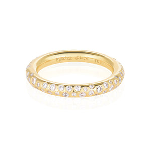 Circo Pave Band Rings - Moritz Glik Circo diamonds Alternative Bridal