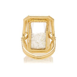 Cocktail Shaker Ring Rings - Moritz Glik Core diamonds Cocktail Ring