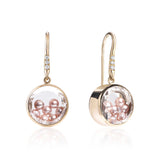 Concha Pearl Earrings Earrings - Moritz Glik Pearls Ready to Ship other gemstones