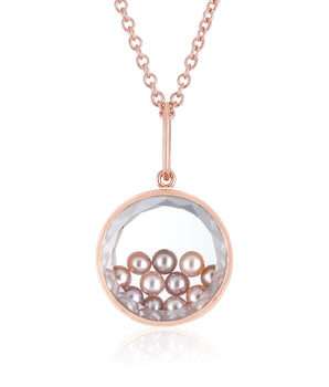Concha Pearl Pendant Necklaces - Moritz Glik Pearls Ready to Ship other gemstones