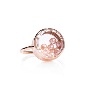 Concha Pearl Ring Rings - Moritz Glik Ready to Ship Pearls