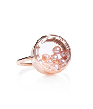 Concha Pearl Ring Rings - Moritz Glik Ready to Ship Pearls