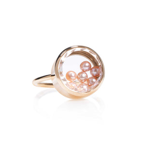Concha Pearl Ring Rings - Moritz Glik Ready to Ship Pearls
