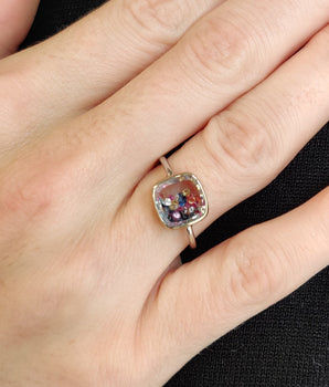 Confetti Shaker Ring Rings - Moritz Glik Kaleidoscope Colors rubies Core