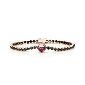Corda Shaker Bracelet Bracelets - Moritz Glik rubies Valentines Apura