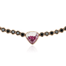 Load image into Gallery viewer, Corda Shaker Choker Necklaces - Moritz Glik diamonds Heart Apura
