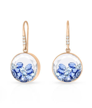 Core 15 Blue Earrings Earrings - Moritz Glik sapphires Core