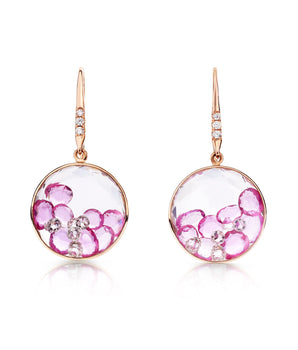 Core 15 Ruby Earrings Earrings - Moritz Glik rubies Core